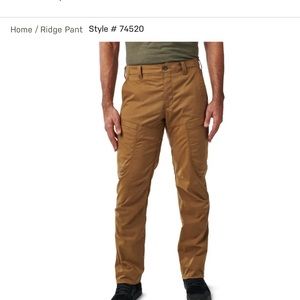 511 Tactical work Mens pants size36….30 length